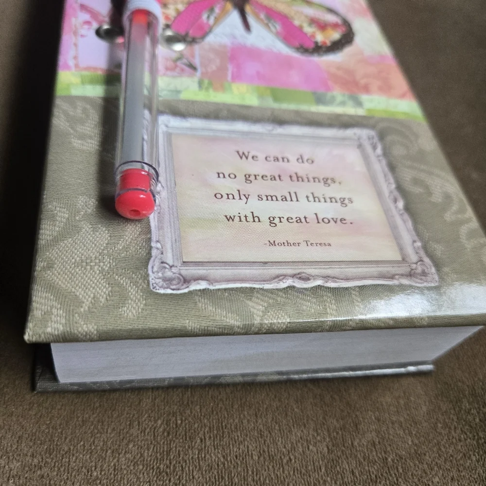 BUTTERFLY Hardcover Notebook/Journal Notepad Stationery